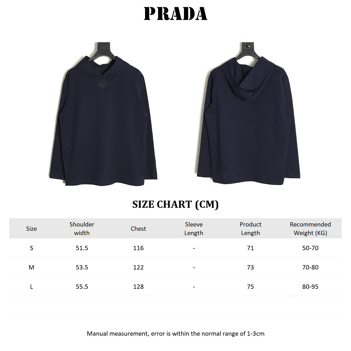 Pra*a prd hoodies