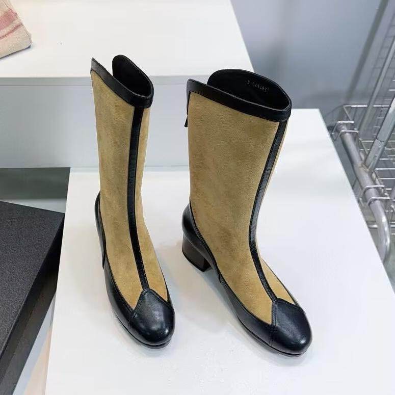 ua Ch*el high boots 5.5cm heel