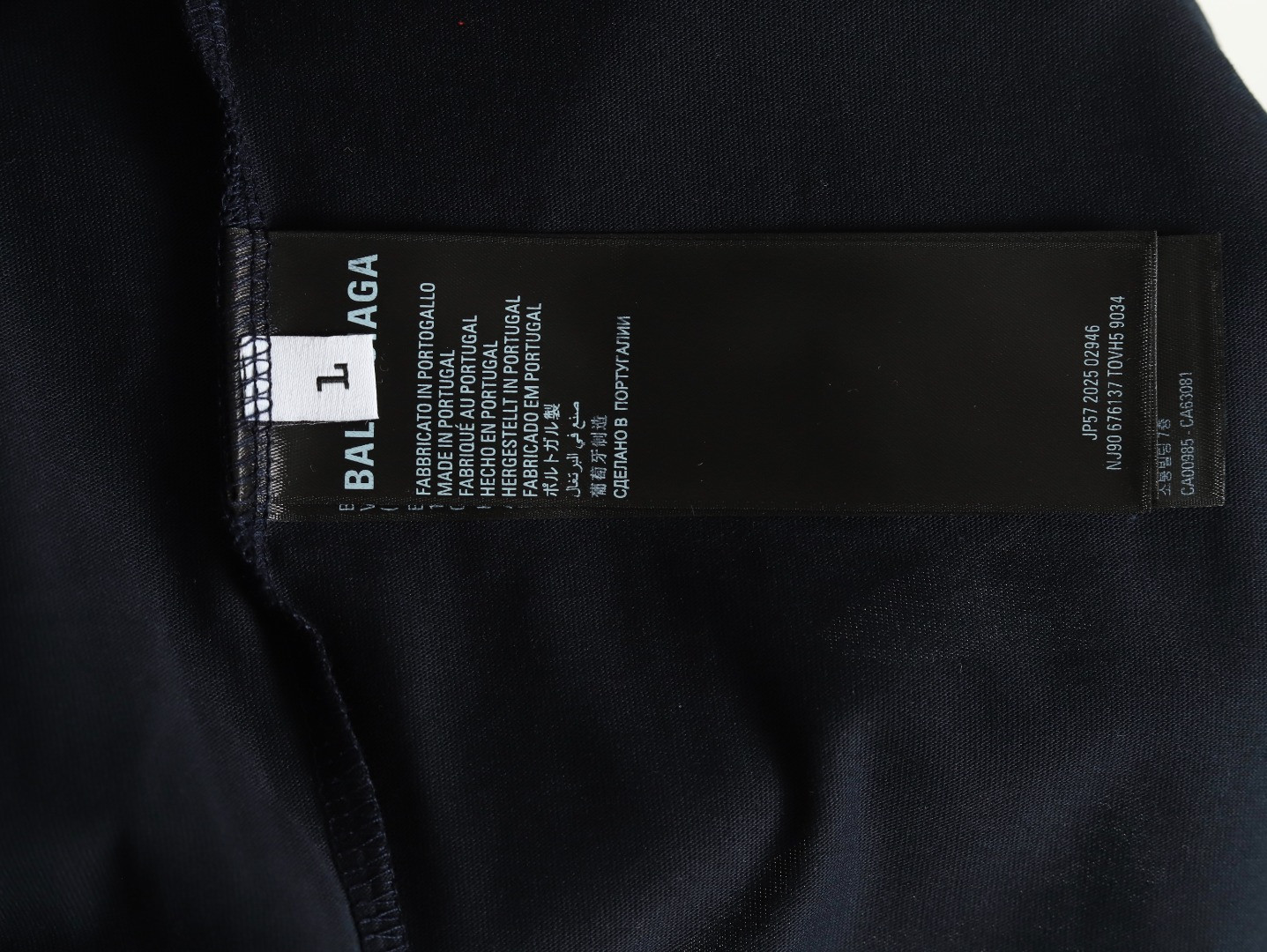 Ba*len*cia*ga 25ss short-sleeved t-shirt