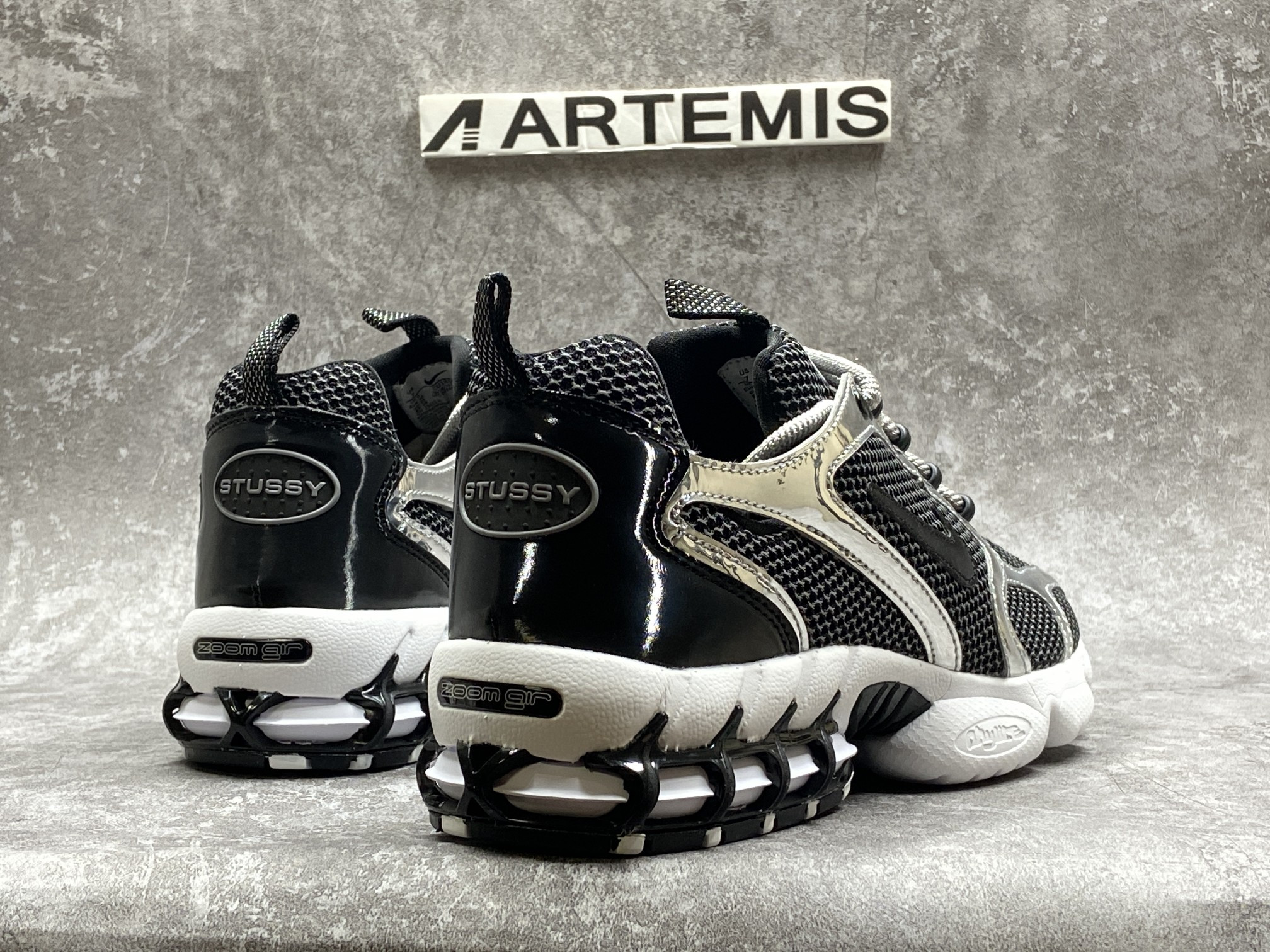 Nike Air Zoom Spiridon Cage 2 Stussy Pure Platinum