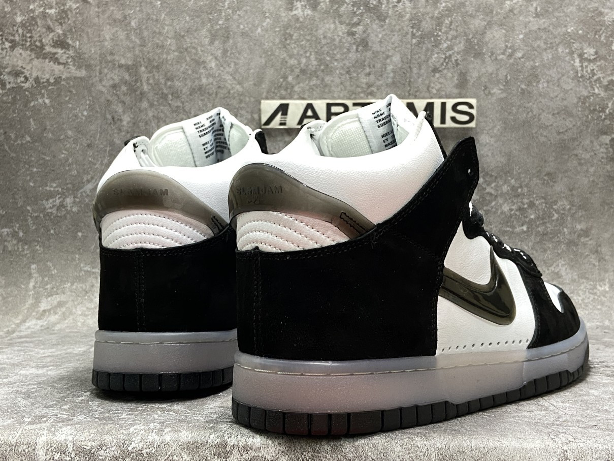 Nike Dunk High Slam Jam White Black