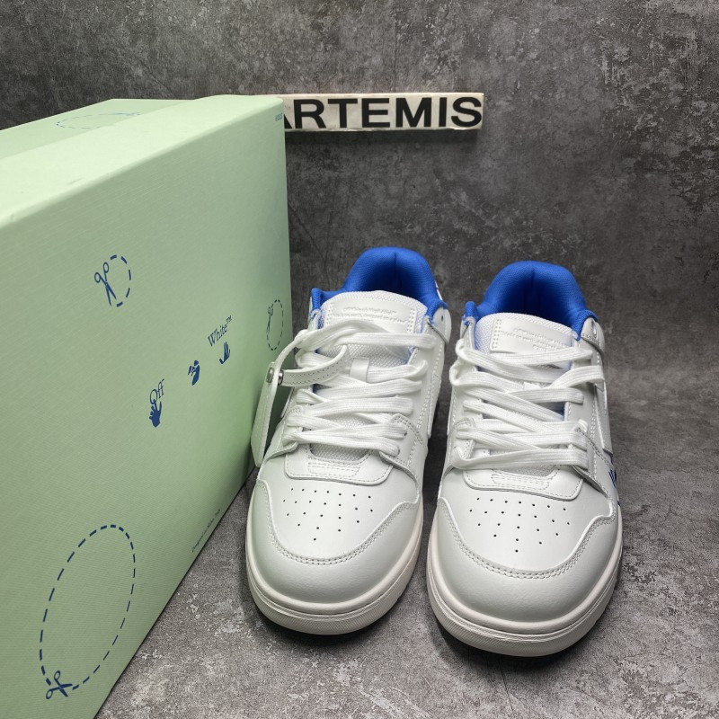 Off White Out of Office Low For Walking White Blue