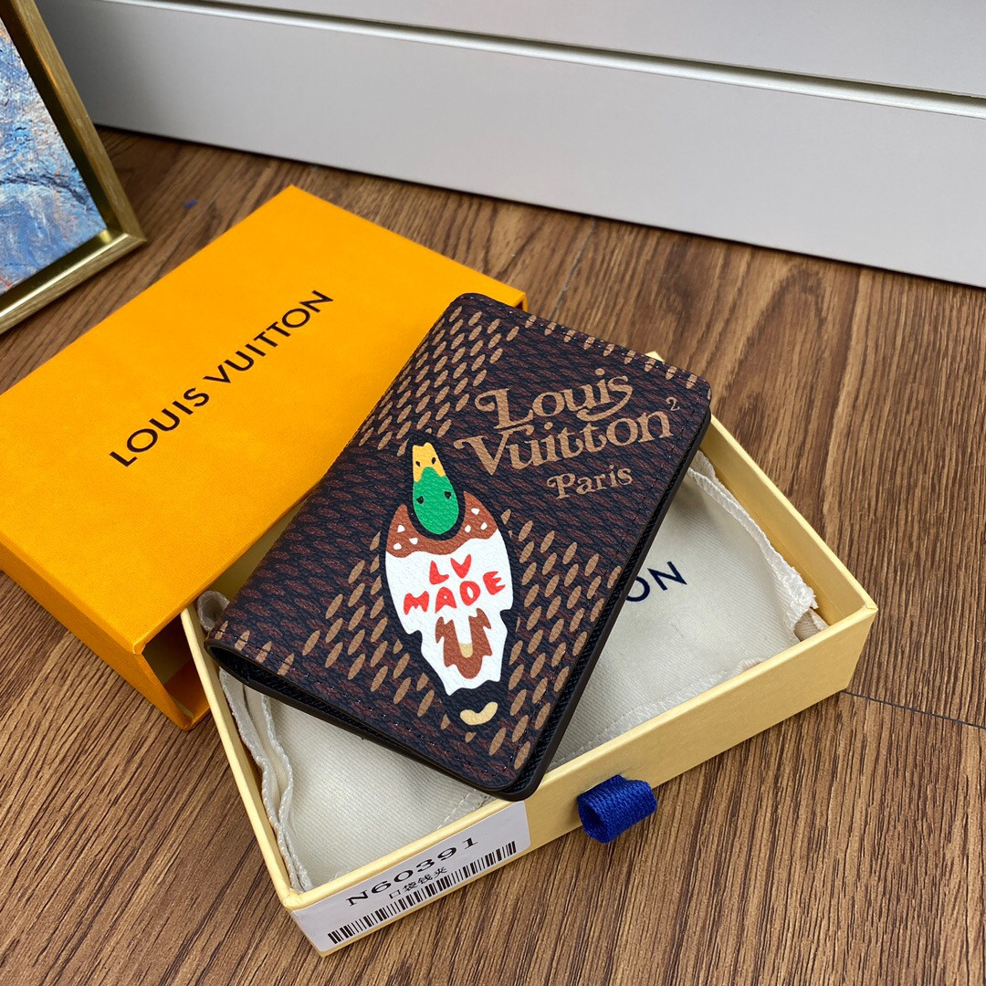 LV NIGO POCKET ORGANIZER N60391