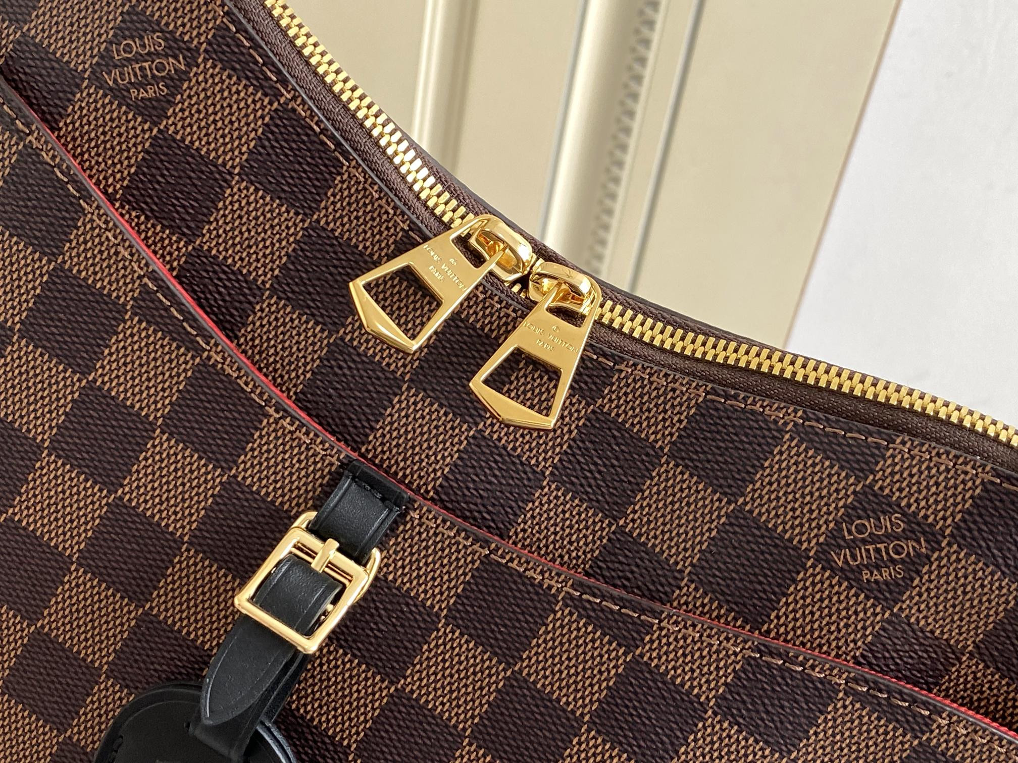 LV Odéon MM M50062 12.2x10.6x3.5 inches