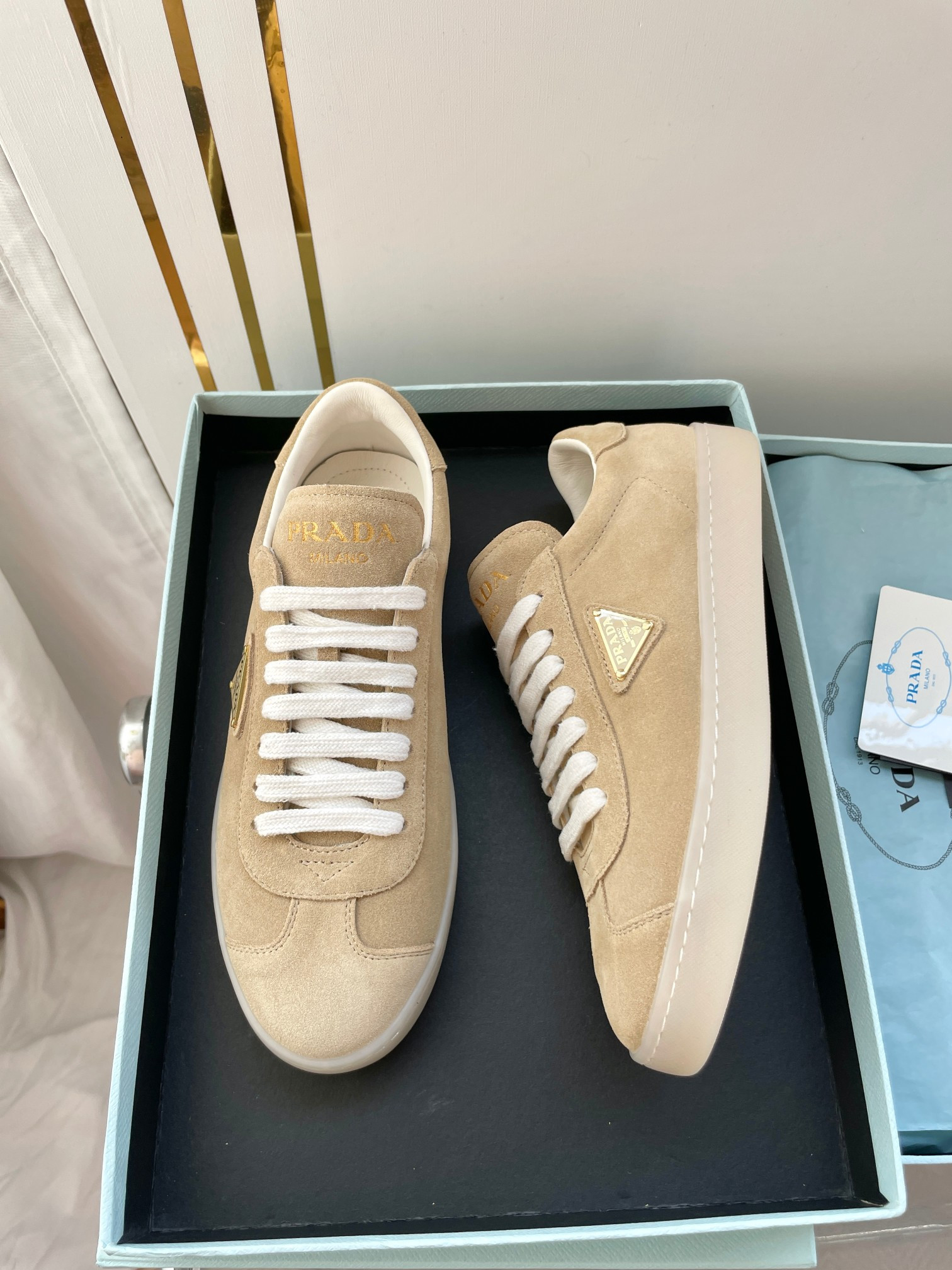 ua Pra*a downtown nappa leather sneakers