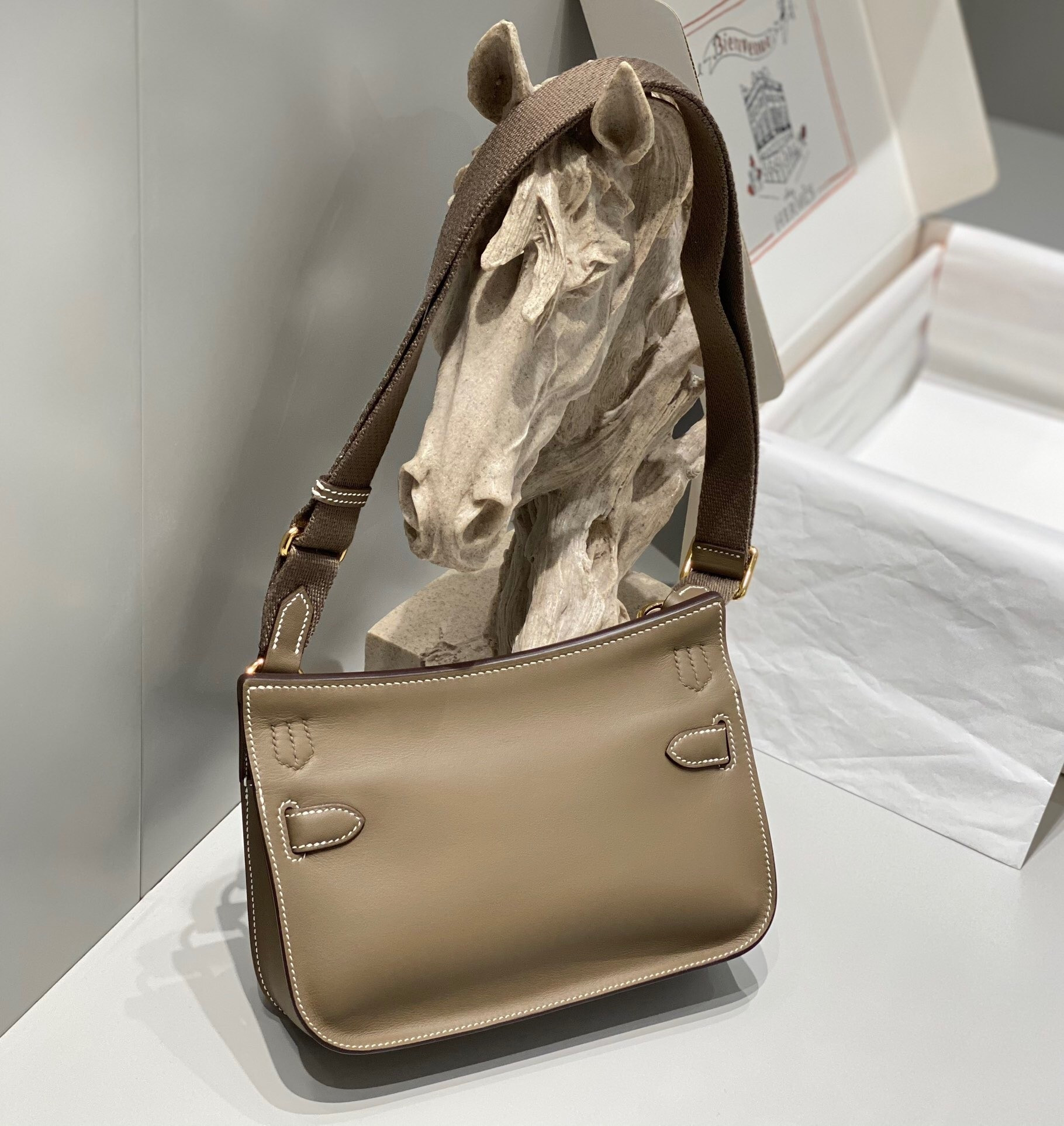 H**mes mini jypsiere 23×17×5cm